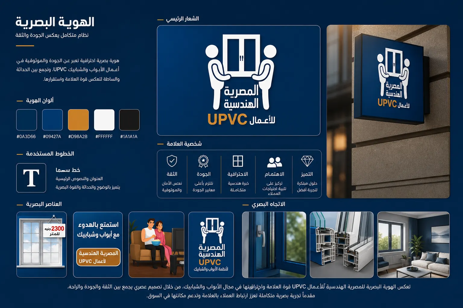 هوية تجارية  المصرية الهندسيه UPVC — القاهرة — لقطة 4